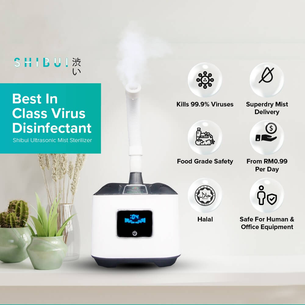 Disinfection Services 6 shibui ultrasonic mist sterilizer